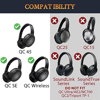 ①BOSE QuietComfort SE（QC45）BT ヘッドホン Bose QuietComfort 45ワイヤレスヘッドホン